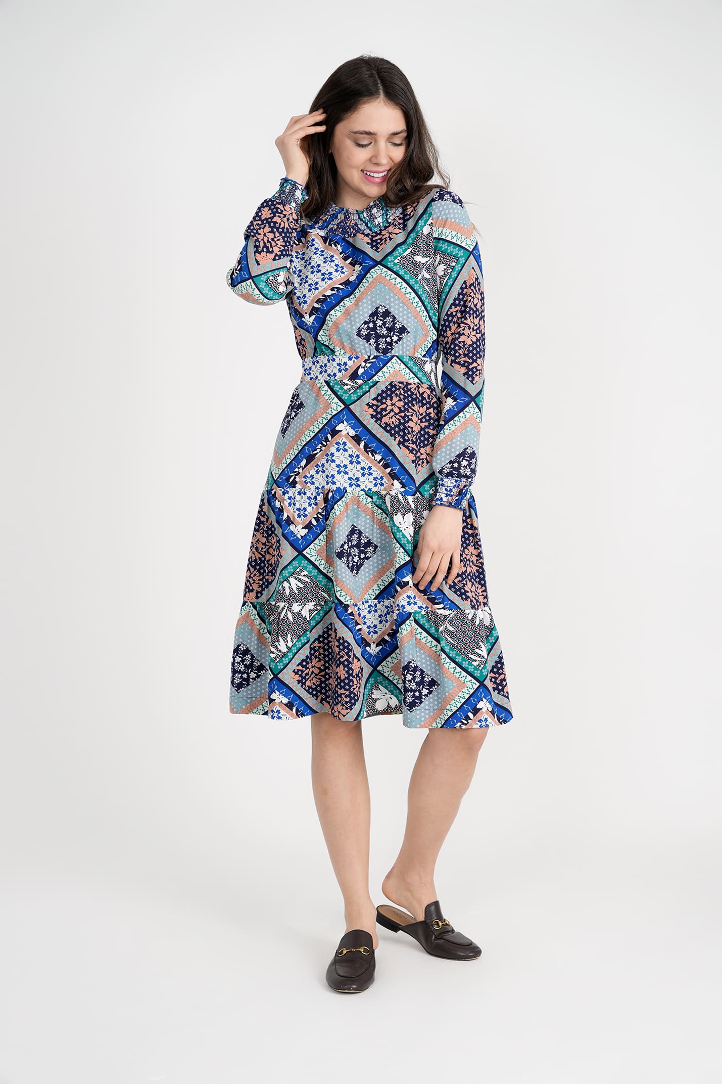 Pattern Print Dress