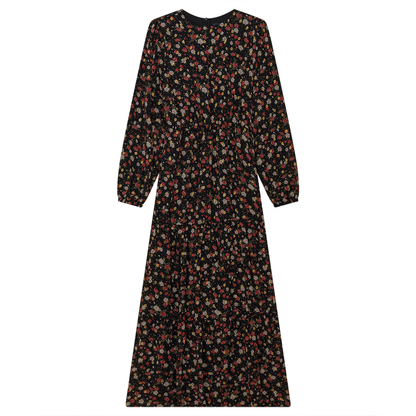 Floral Dress Black Floral