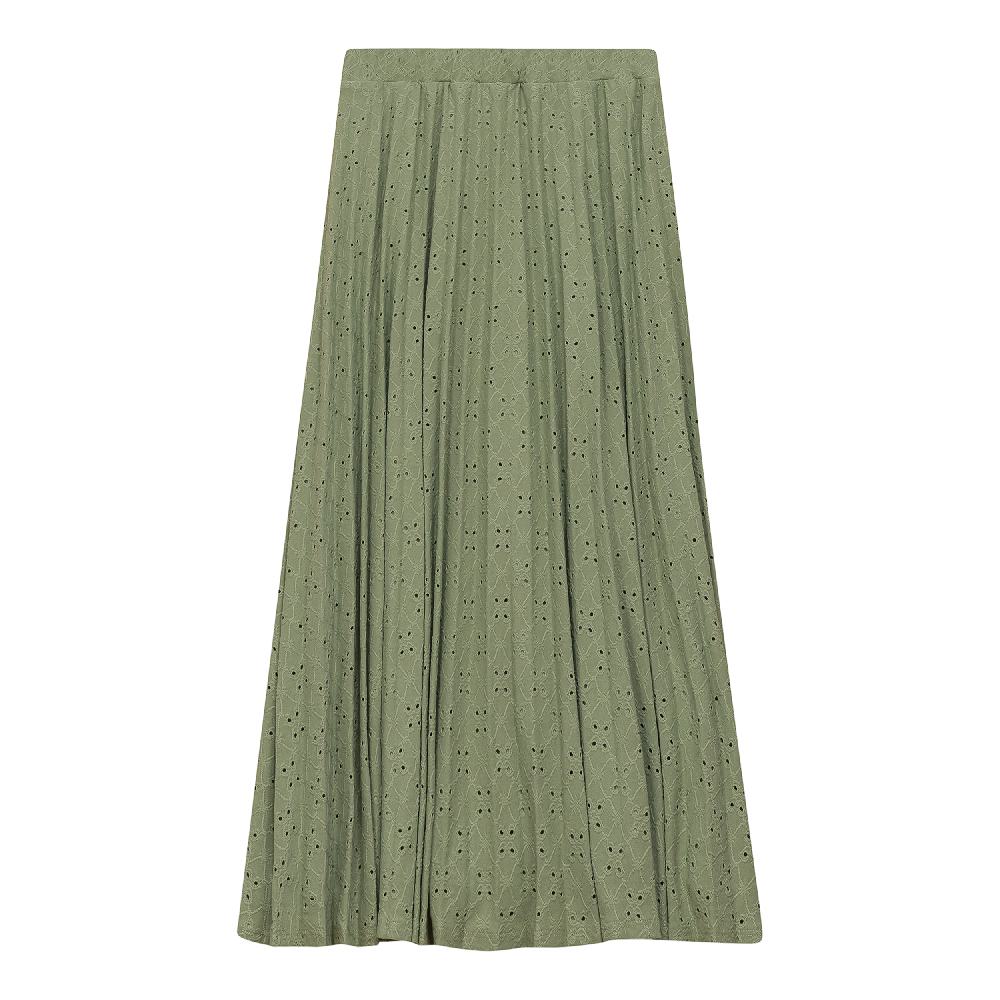 Pleated Skirt Sage