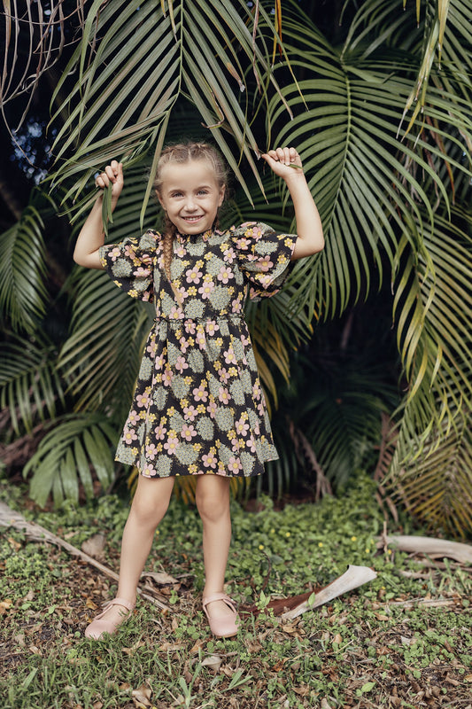 Floral Ruffled Dress