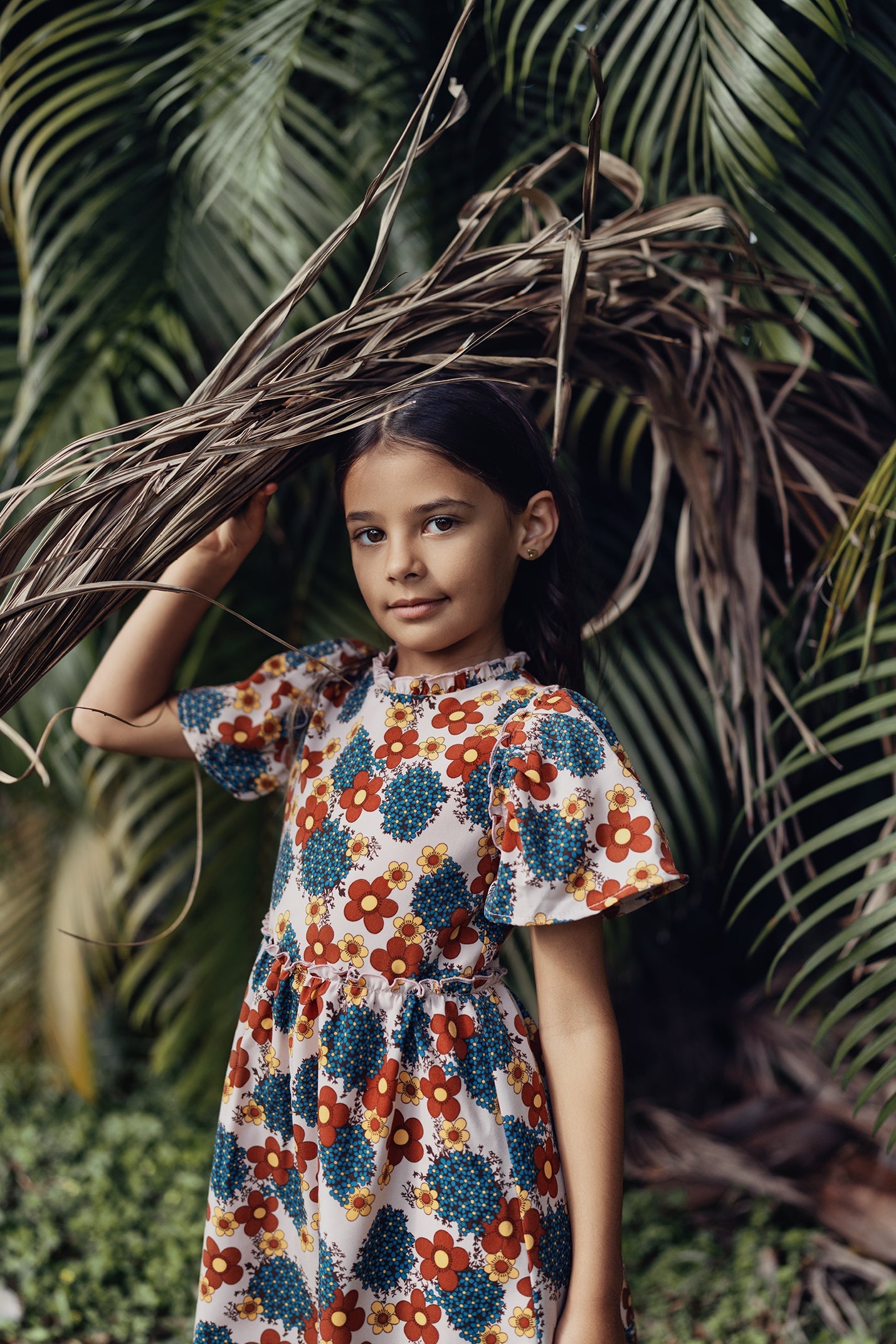 Floral Ruffled Dress