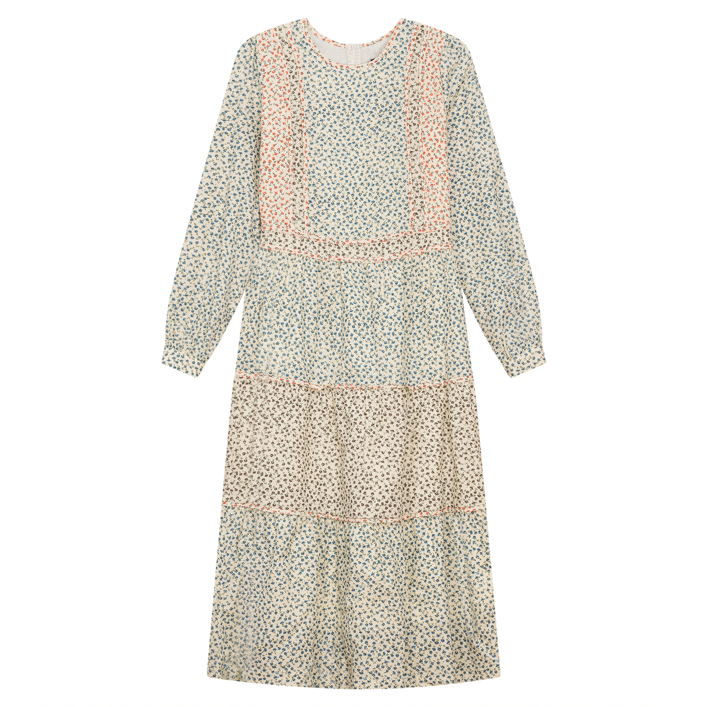 Floral Tiered Dress Multi Floral