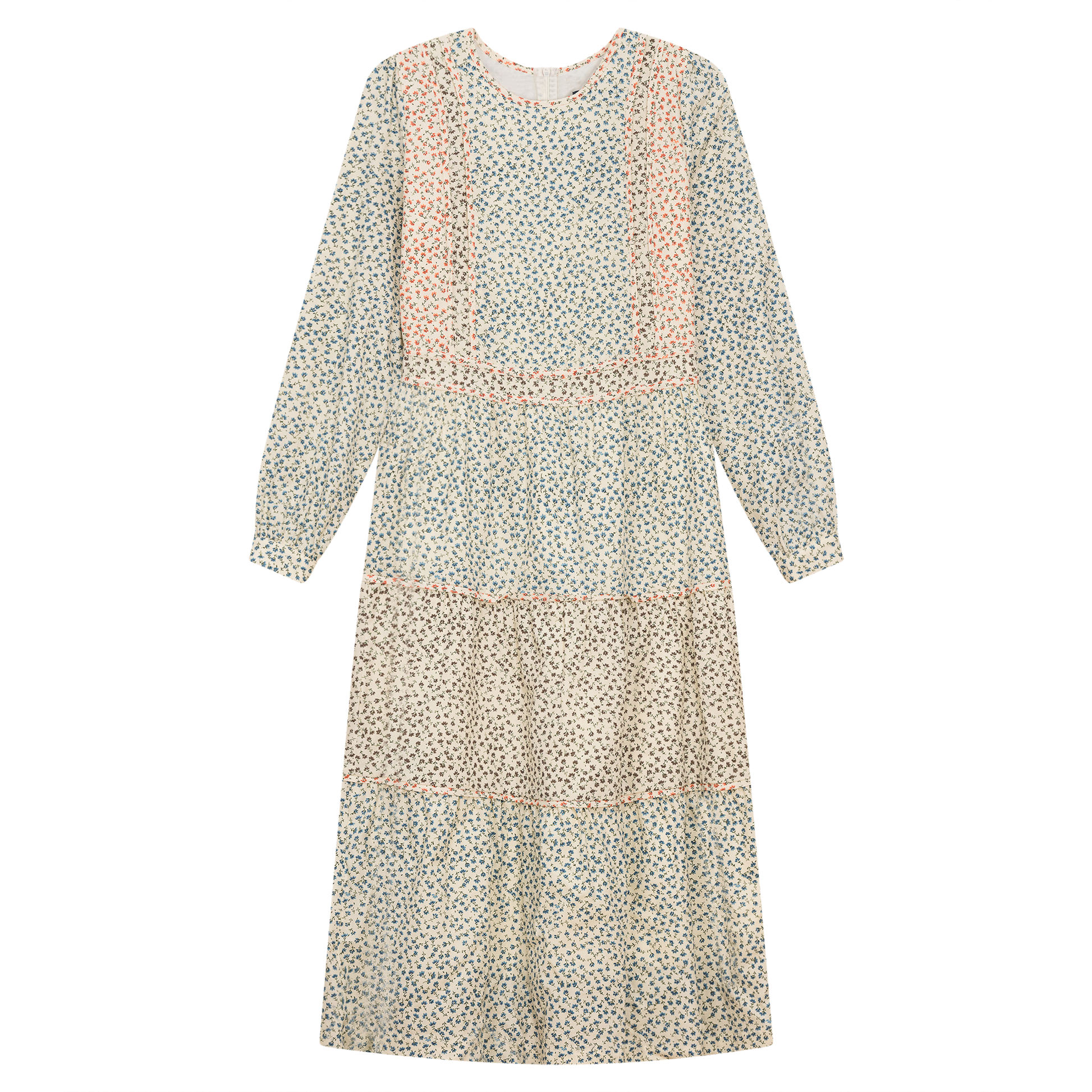 Floral Tiered Dress Multi Floral