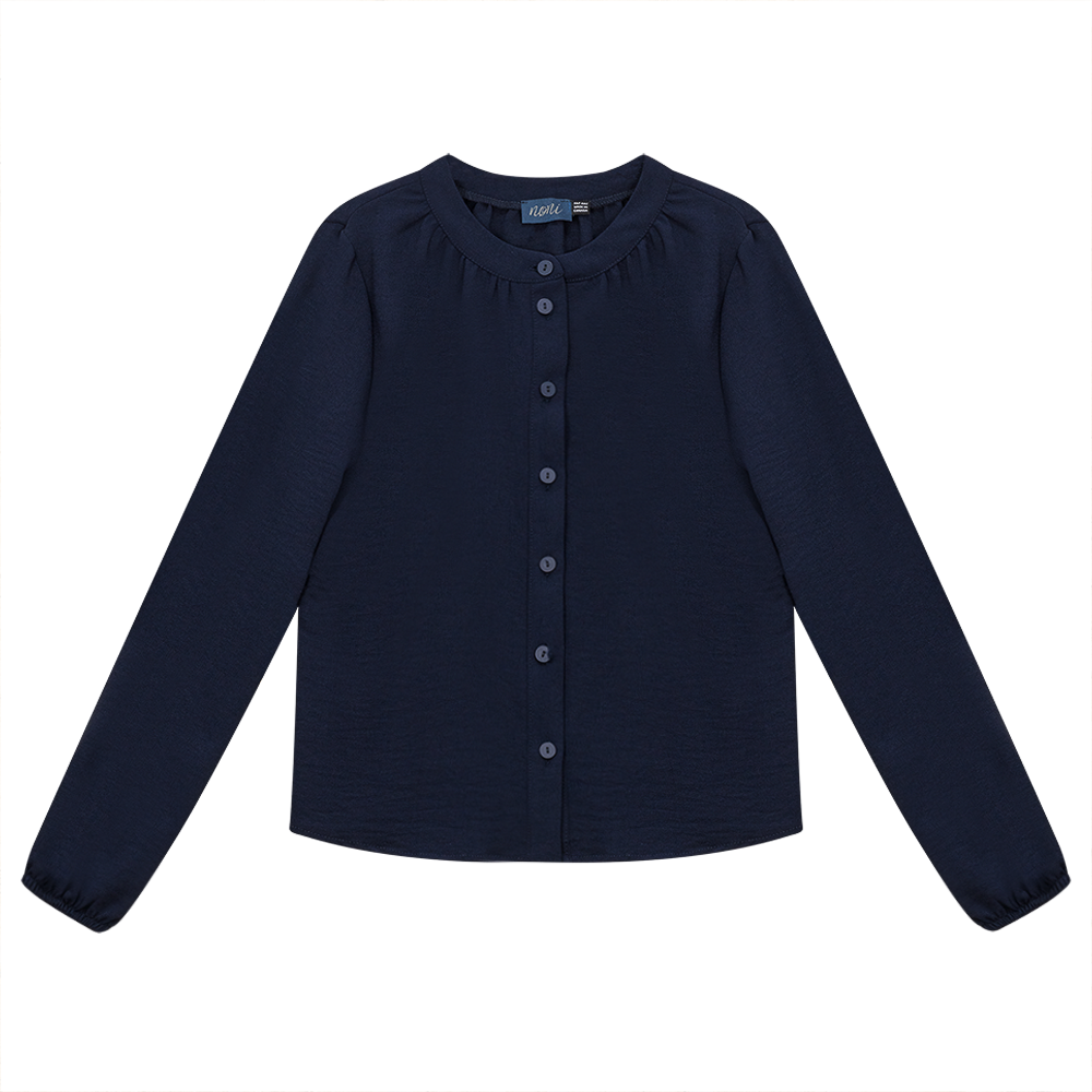 Bubble Blouse Navy