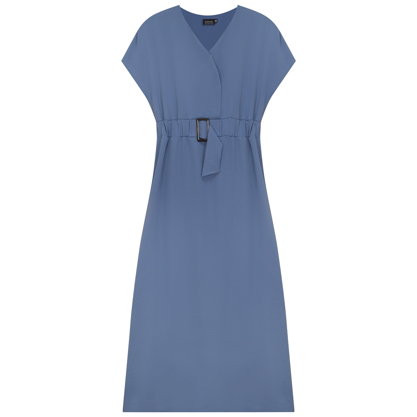 Raglan Midi Dress Blue