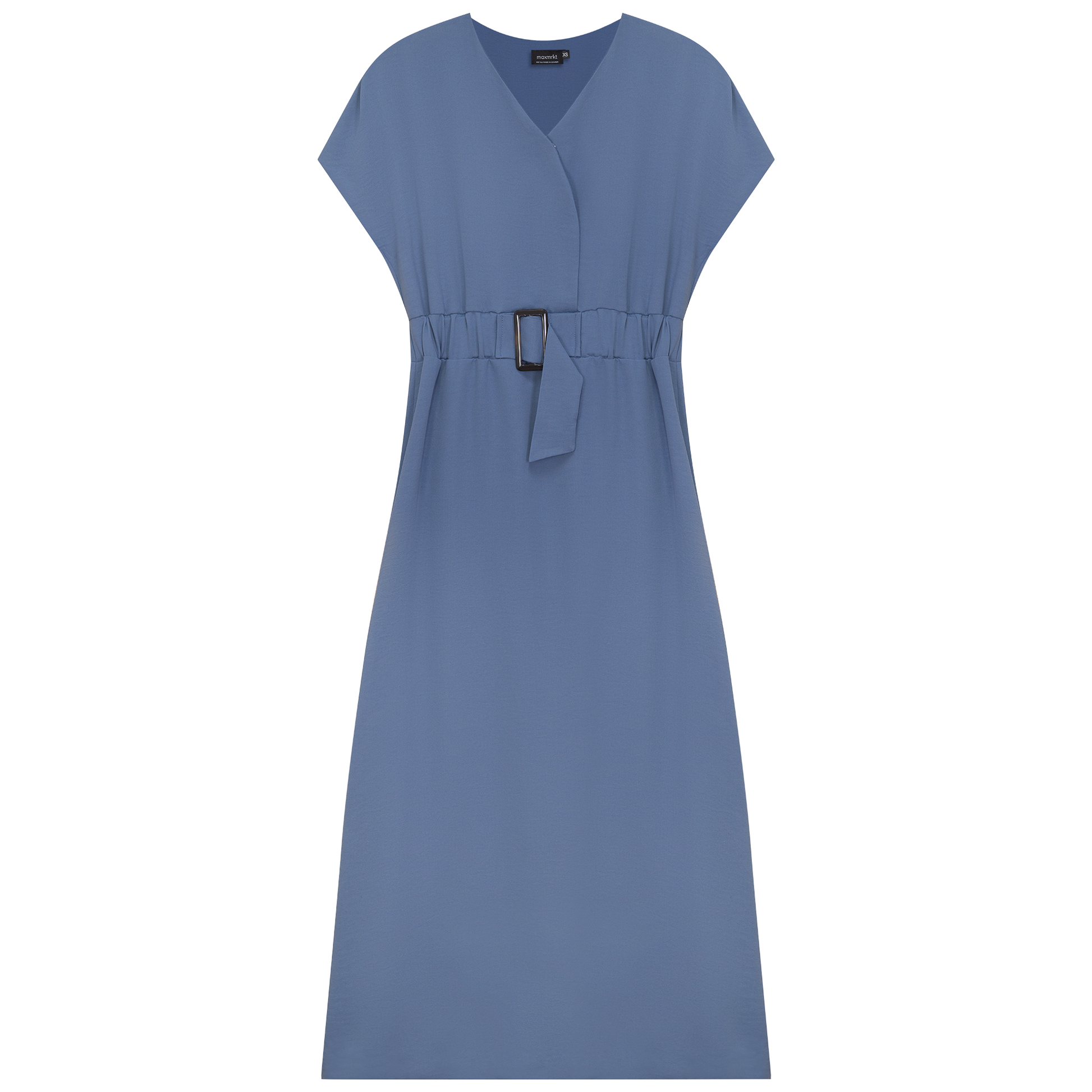 Raglan Midi Dress Blue