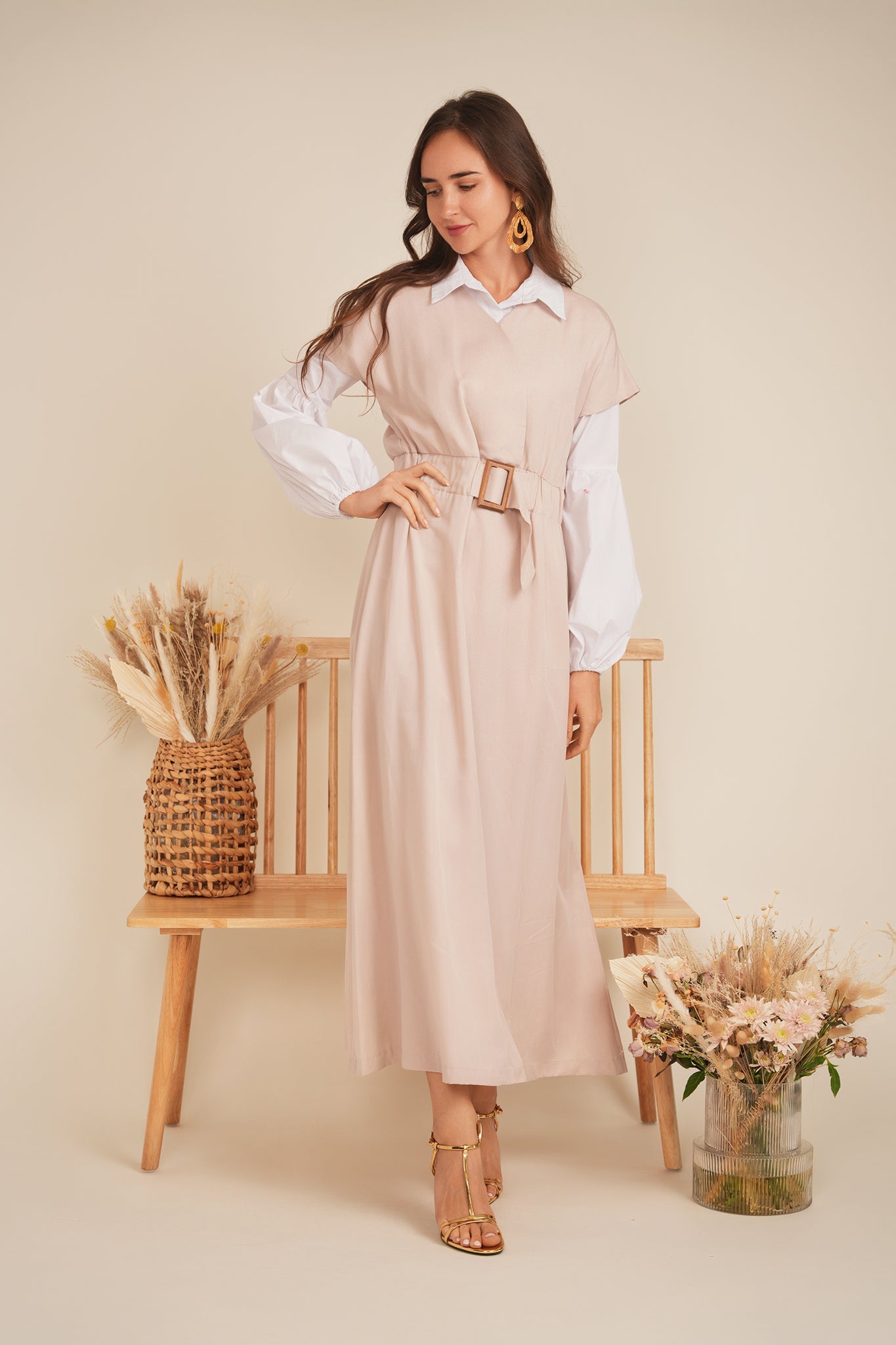 Raglan Midi Dress