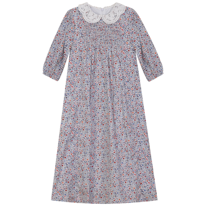 Tone on Tone Floral Dress