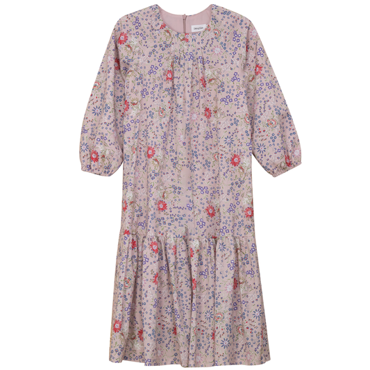 Floral Printed Dress Pink Floral