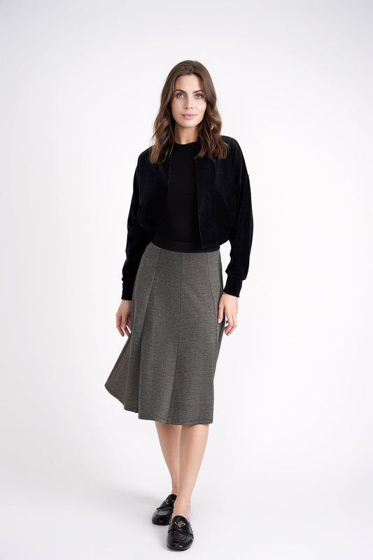 Houndstooth Skirt