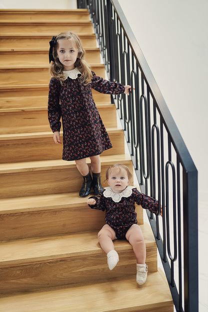 Onesie with Contrast Collar