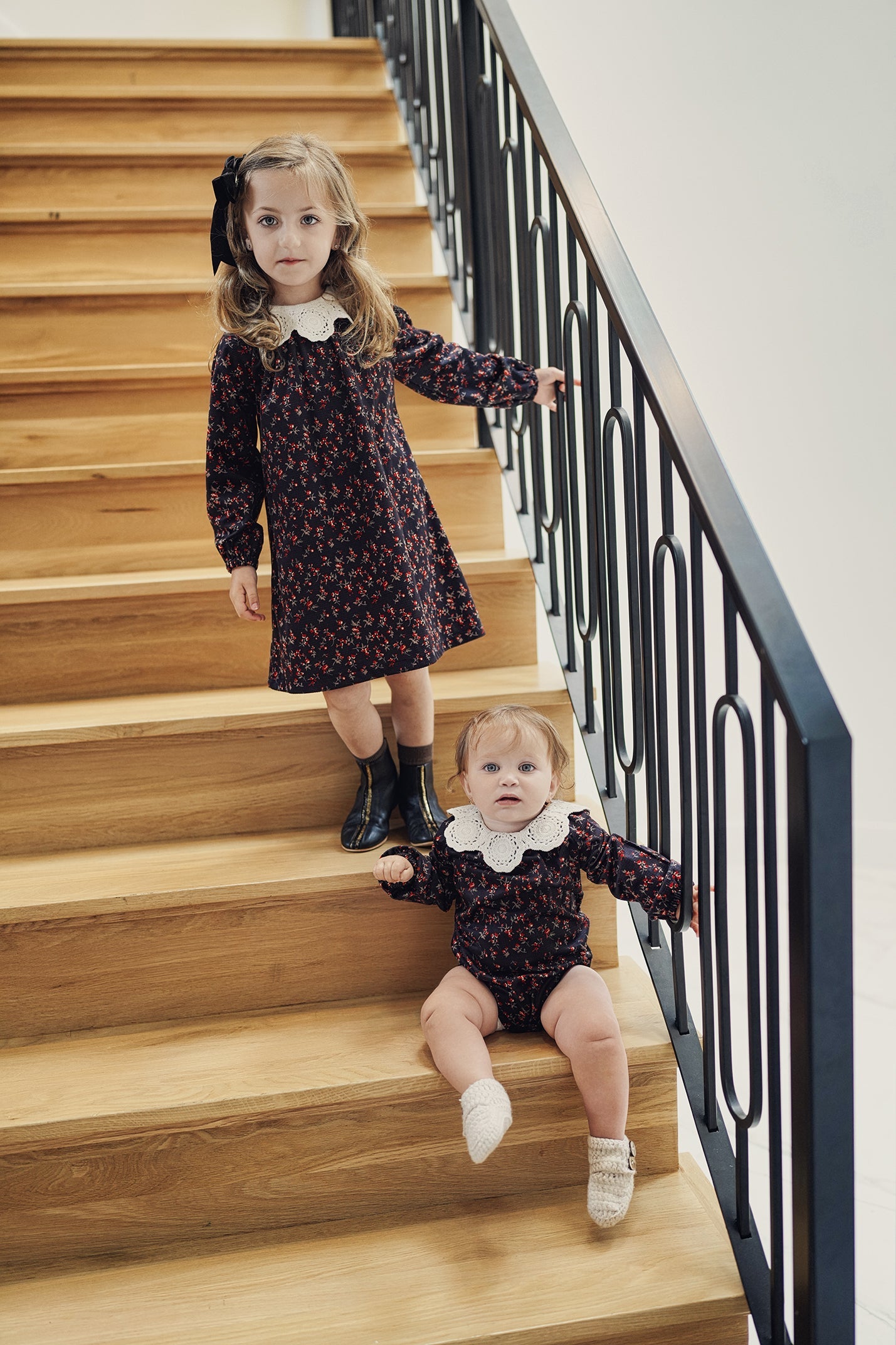 Onesie with Contrast Collar