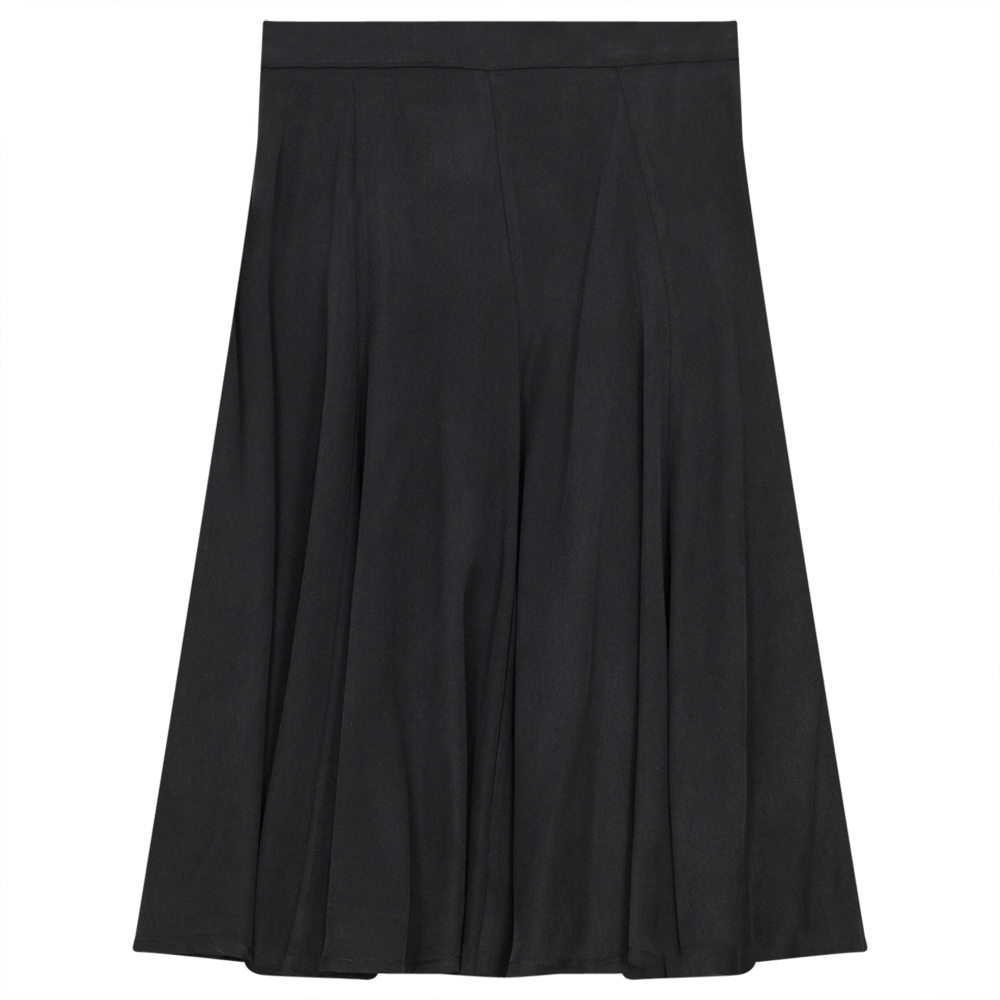 Panneled Skirt Black