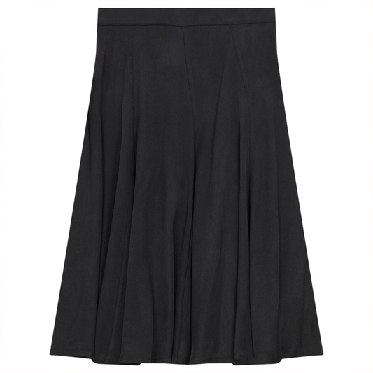 Panneled Skirt Black