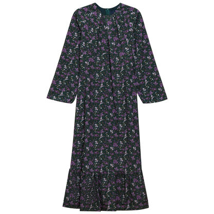 Printed Woven Dress Green