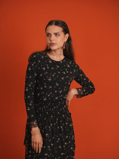 Floral Printed 2Pc Set