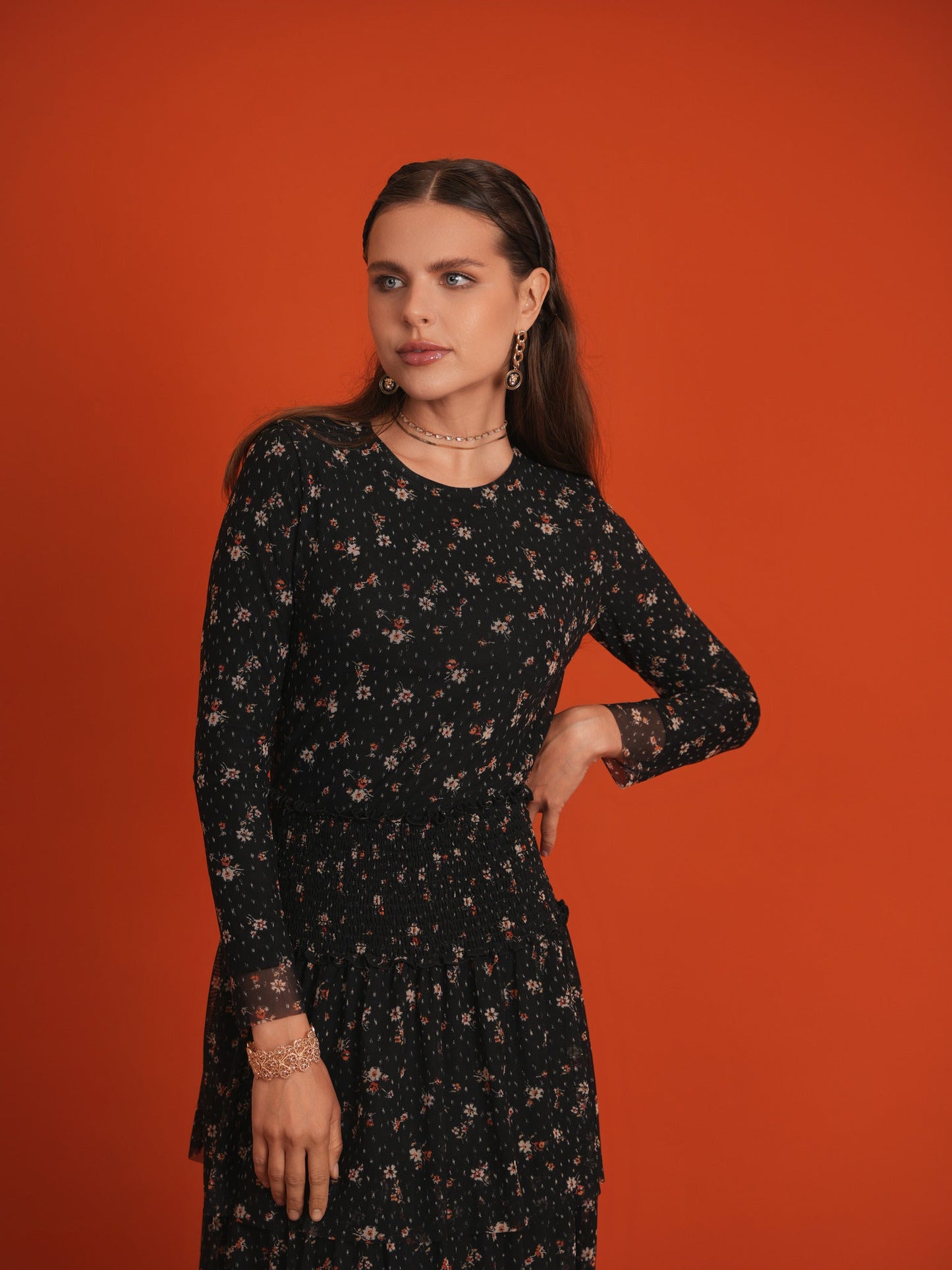 Floral Printed 2Pc Set