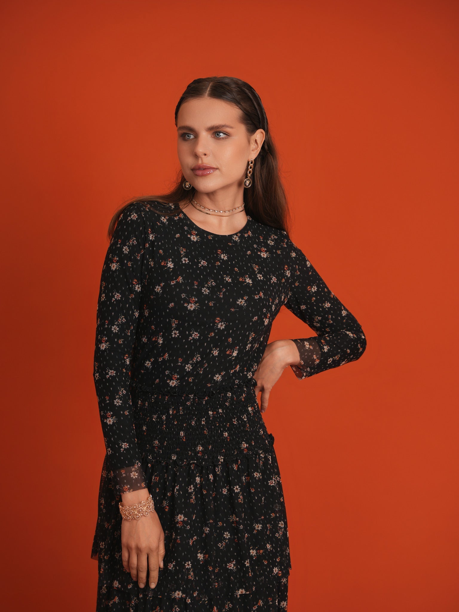 Floral Printed 2Pc Set