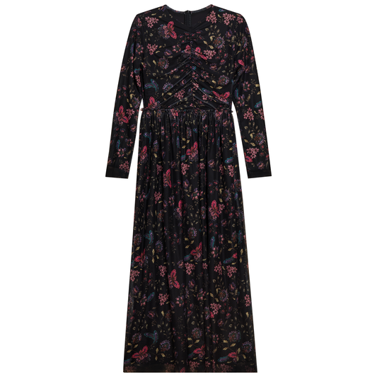Floral Woven Dress Pink Floral