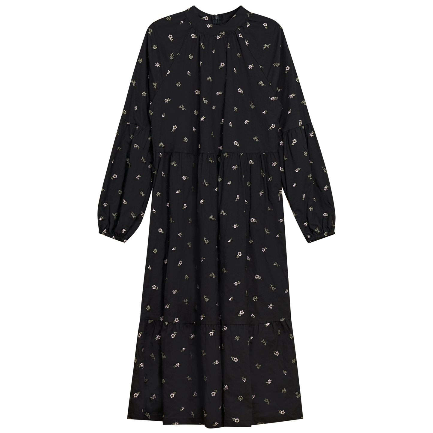 Floral Print Dress Black Floral