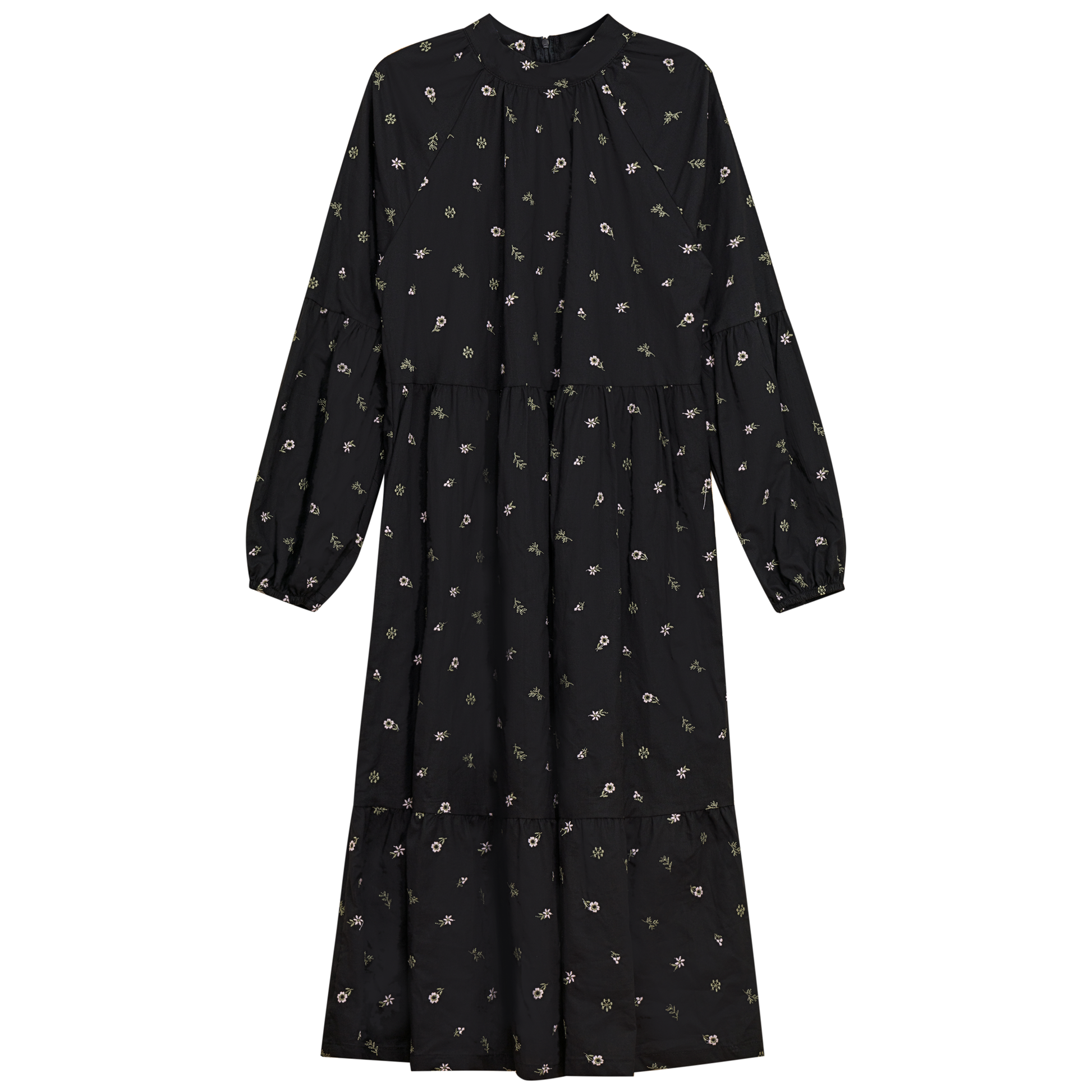 Floral Print Dress Black Floral