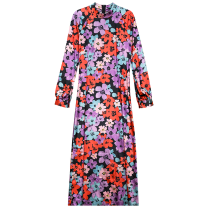 Multi Floral Woven Dress Multi Floral