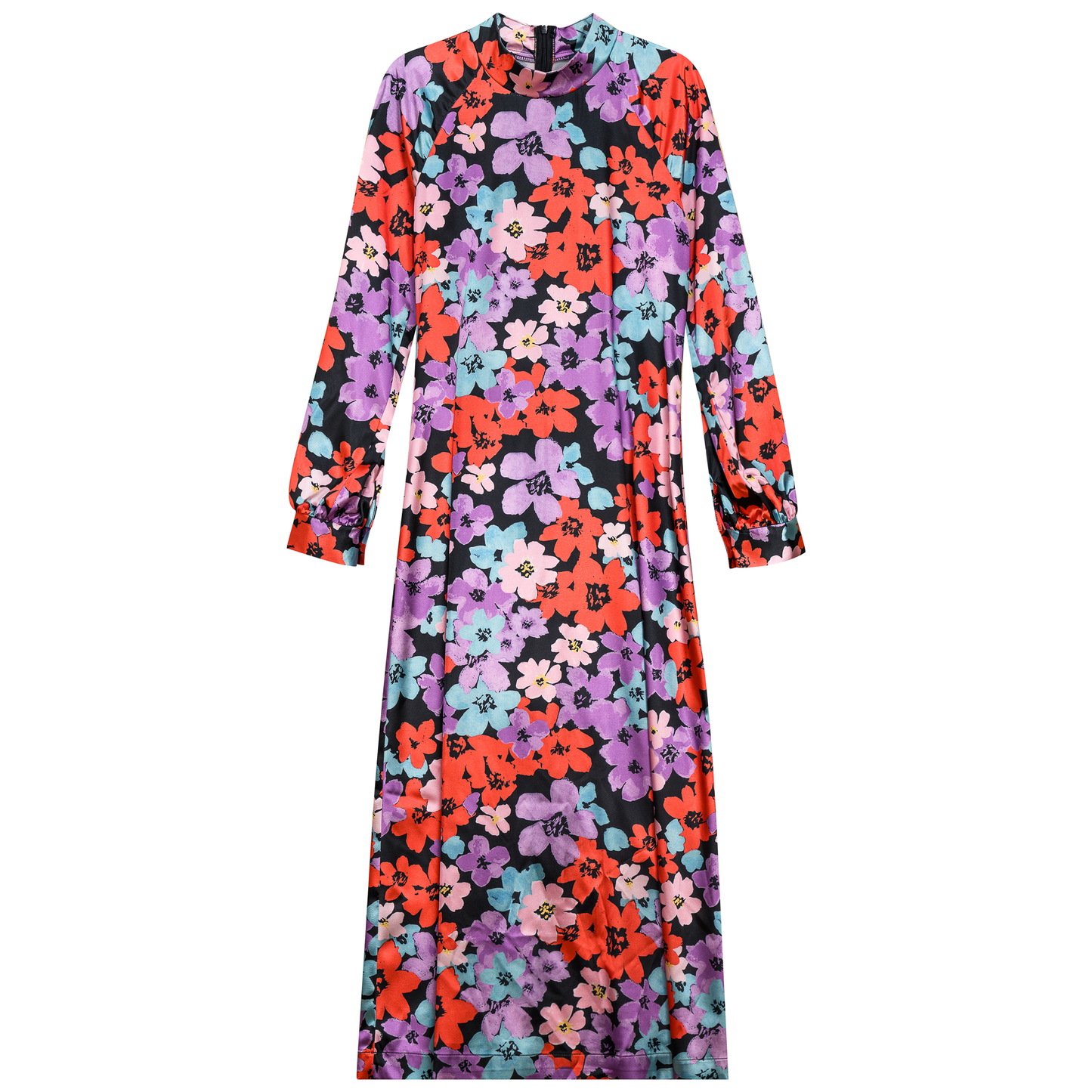 Multi Floral Woven Dress Multi Floral