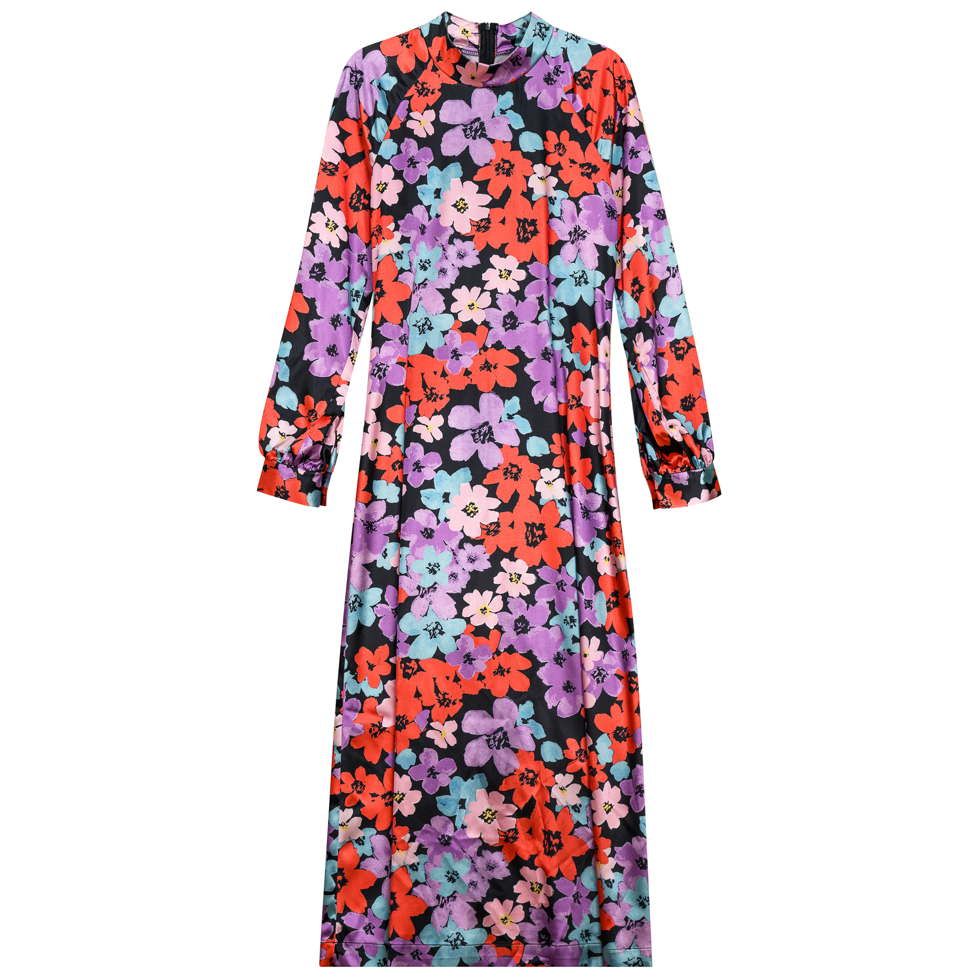 Multi Floral Woven Dress Multi Floral