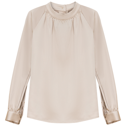 Button Down Top Cream