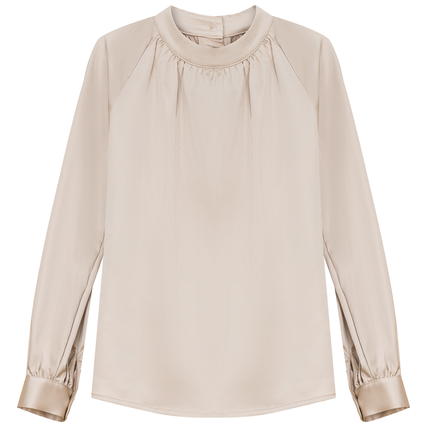 Button Down Top Cream