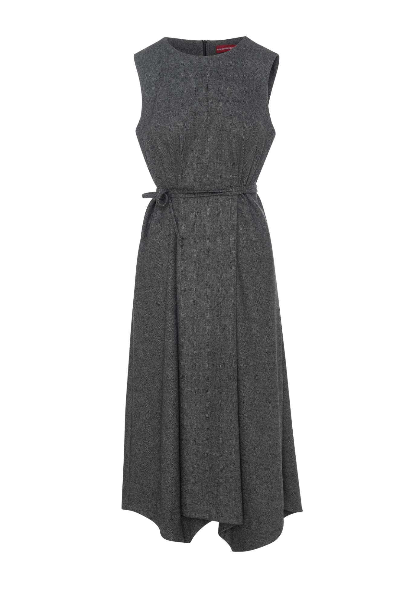 Woven Jumper Black Ecru