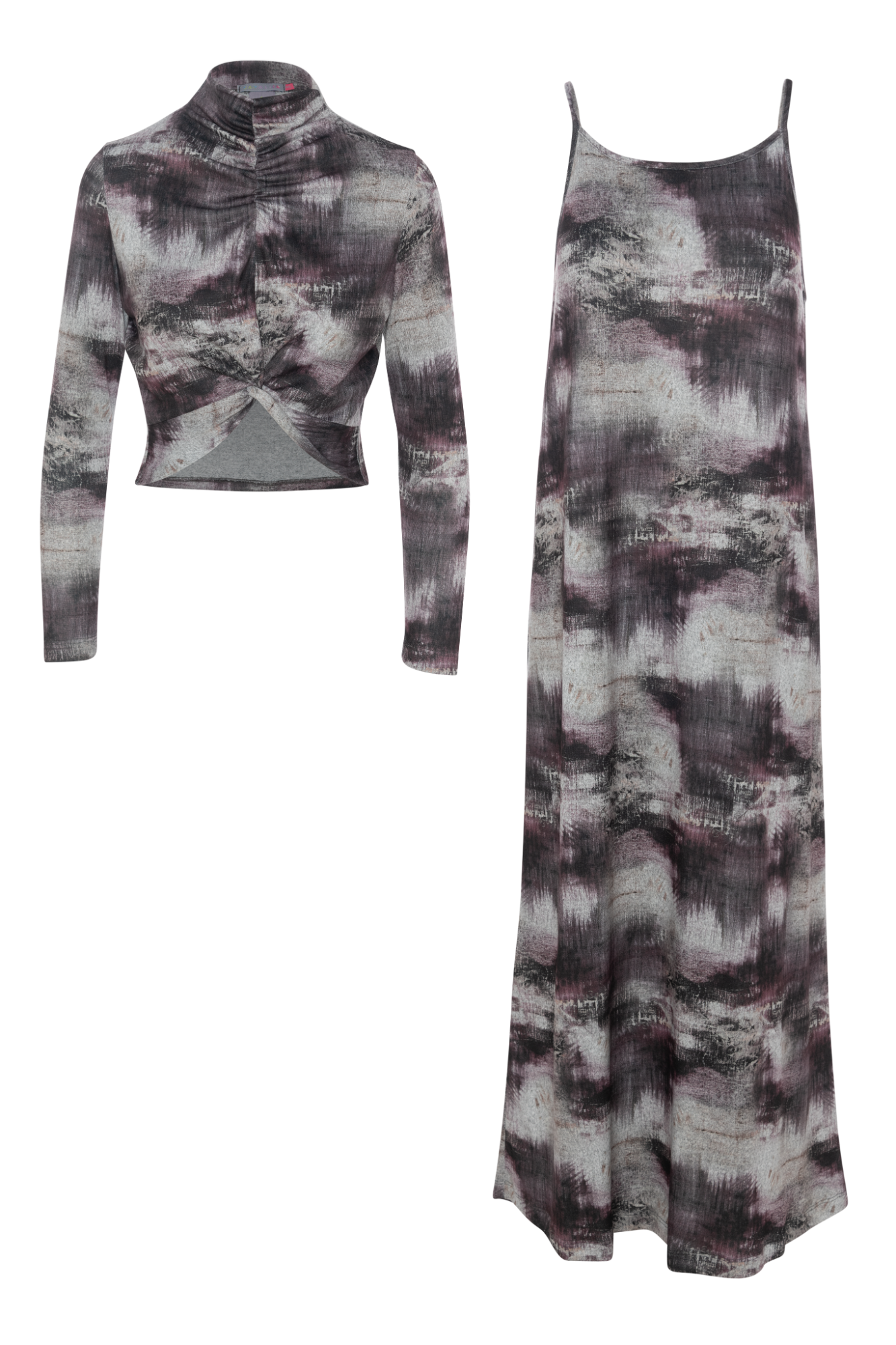 Printed Jumper Set Print