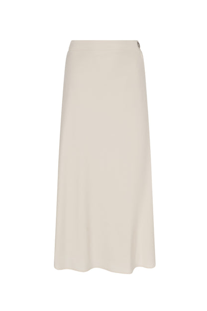 Pleated Skirt Ecru