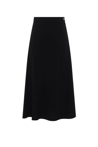 Paneled Skirt Black