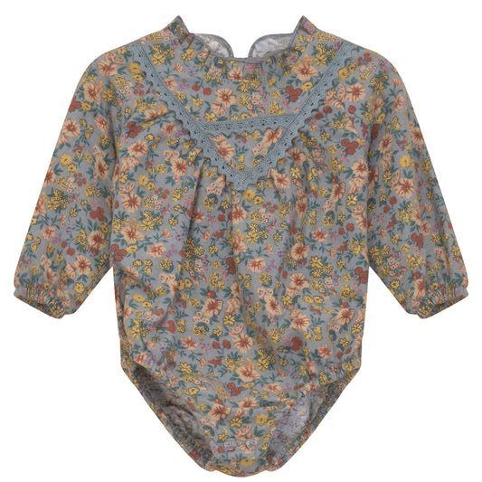 Floral Print Woven Bubble