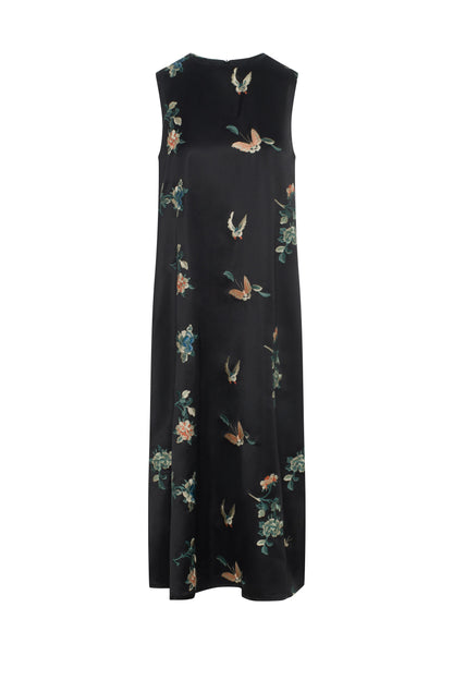 Maternity A-Line Printed Jumper Black Print