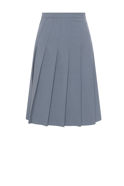 Knife Pleated Skirt Blue