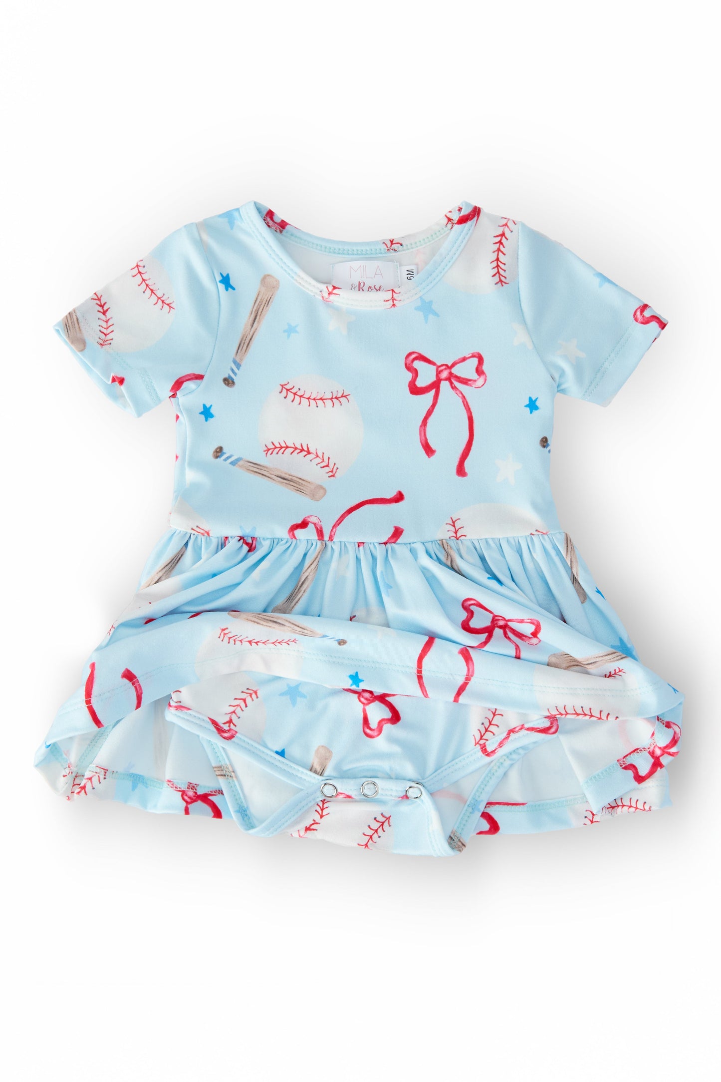 Grand Slam Glam S/S Twirl Bodysuit