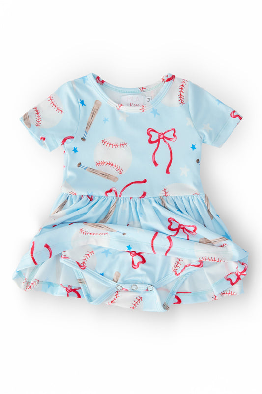 Grand Slam Glam S/S Twirl Bodysuit