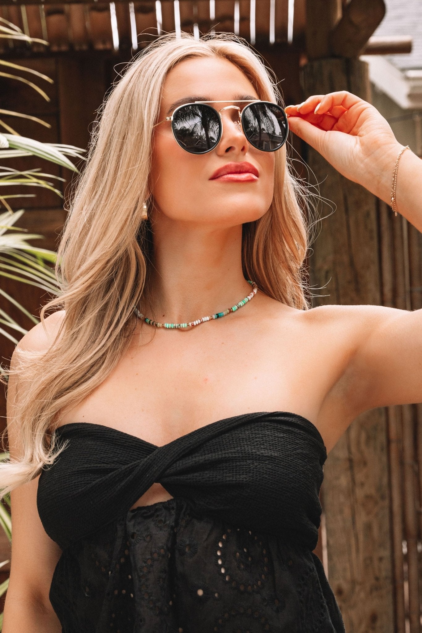 I-SEA All Aboard Black Polarized Round Sunglasses - FINAL SALE