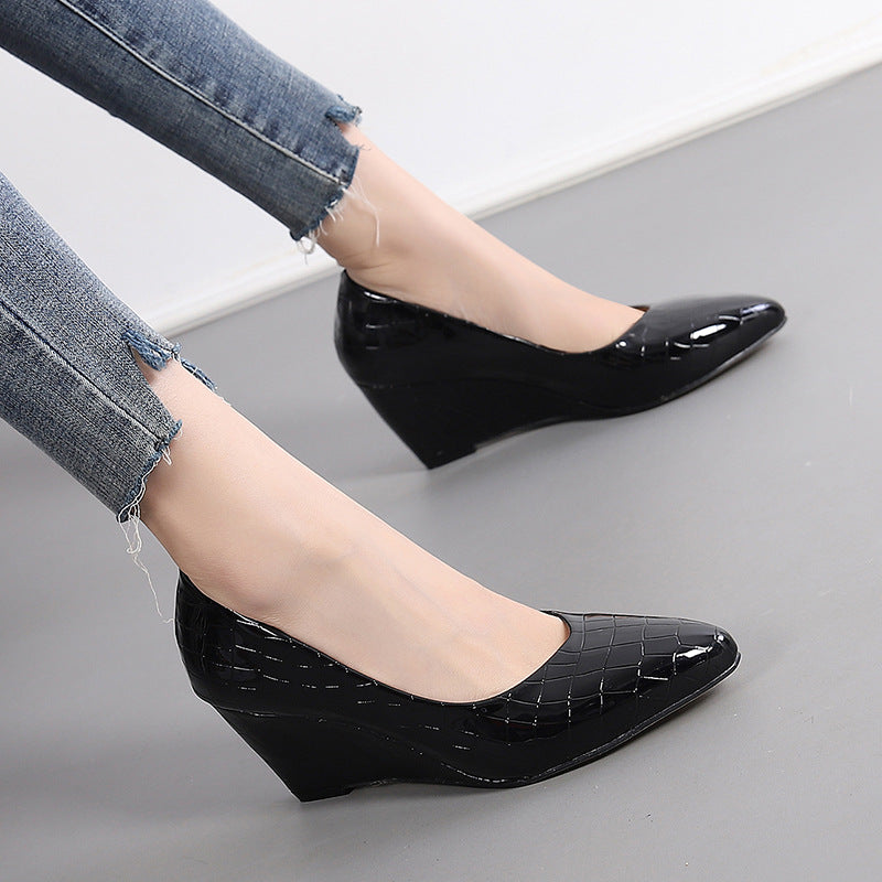 Minority Women Spring Autumn Stiletto Pointed Work Shoes Classy High Heels
