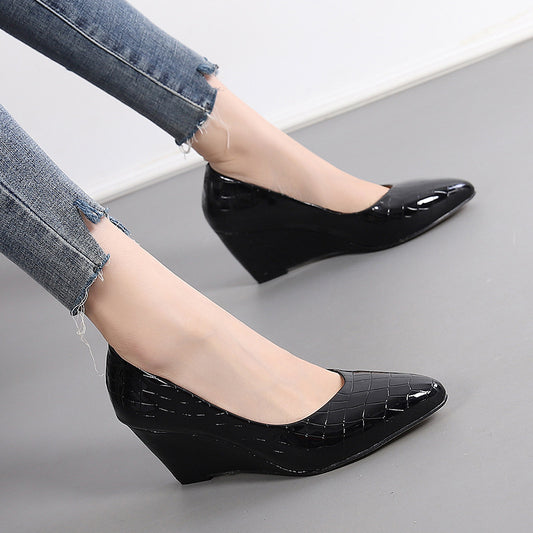 Minority Women Spring Autumn Stiletto Pointed Work Shoes Classy High Heels