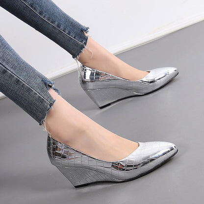 Minority Women Spring Autumn Stiletto Pointed Work Shoes Classy High Heels