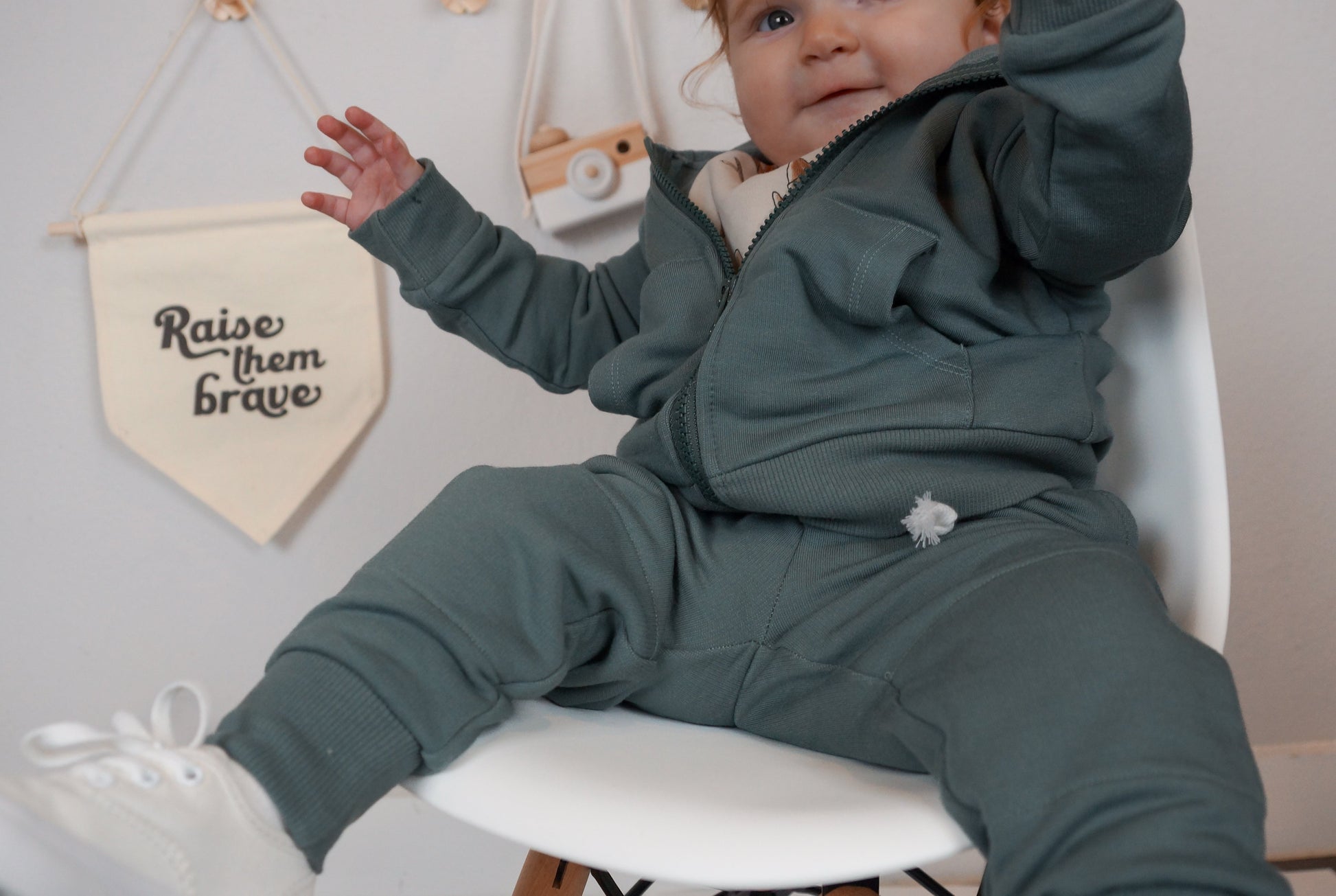 JOGGERS- Slate Bamboo French Terry