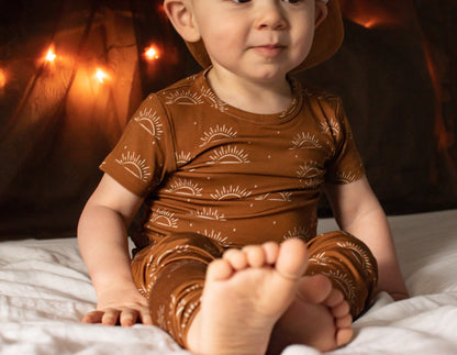 SHORT SLEEVE 2 PIECE SETS - Sunny Days