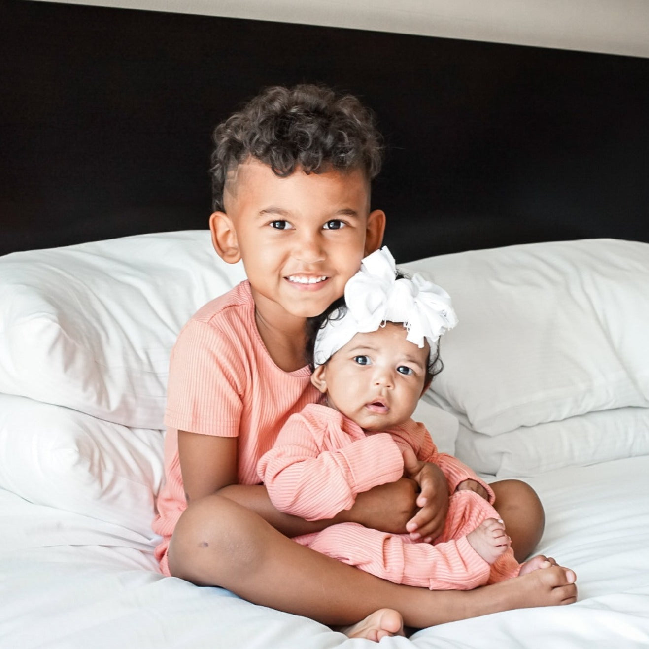 TWO PIECE SHORTIE SET- Red Rock Ribbed