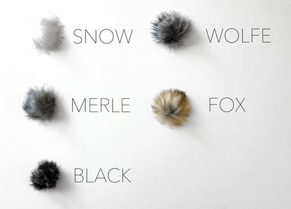 FAUX FUR POM POM