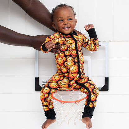ZIP ROMPER - Basketball