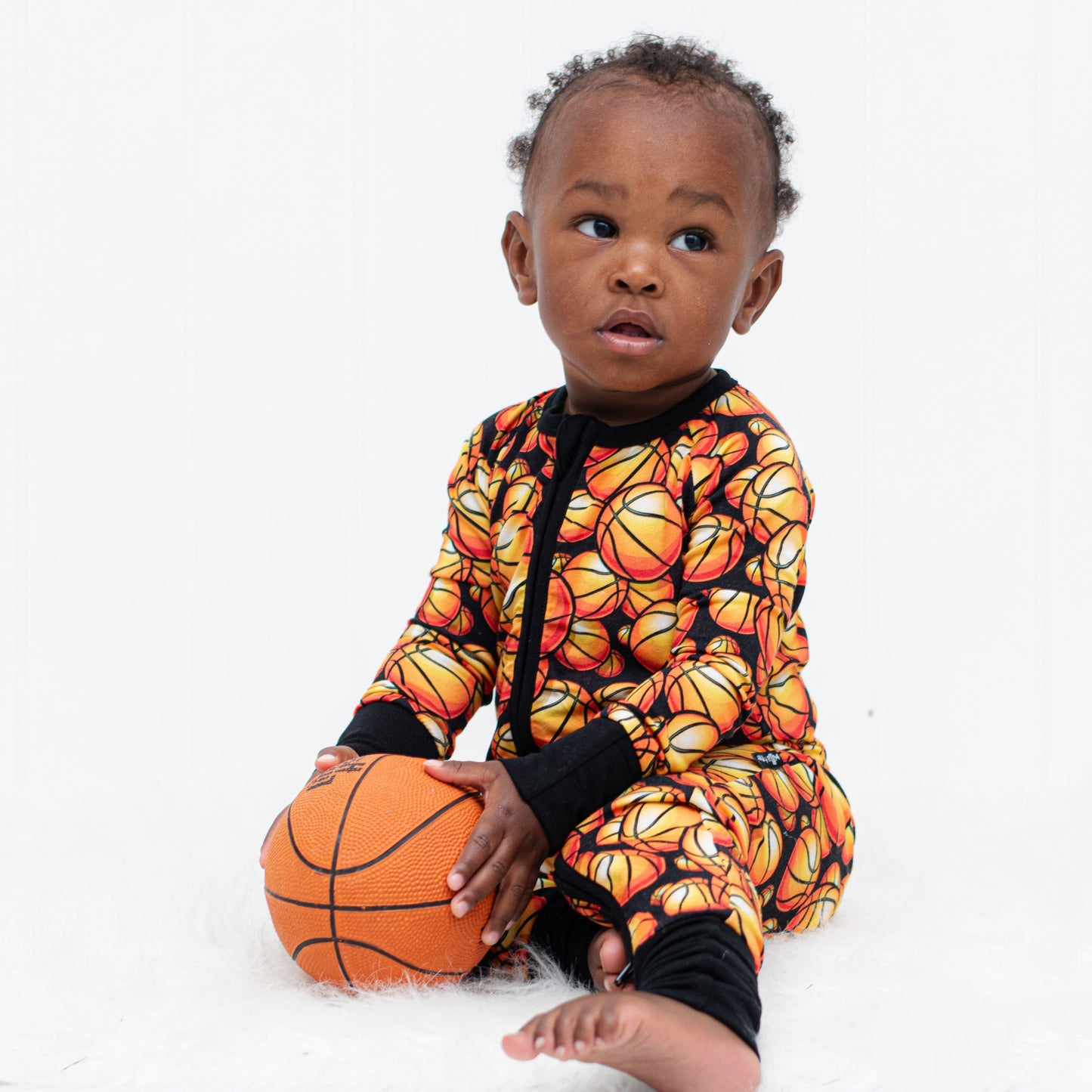 ZIP ROMPER - Basketball