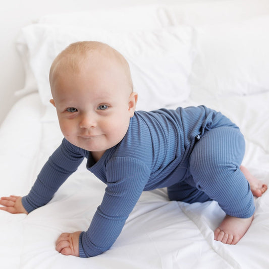 LONG SLEEVE 2 PIECE SETS- Arctic Ribbed